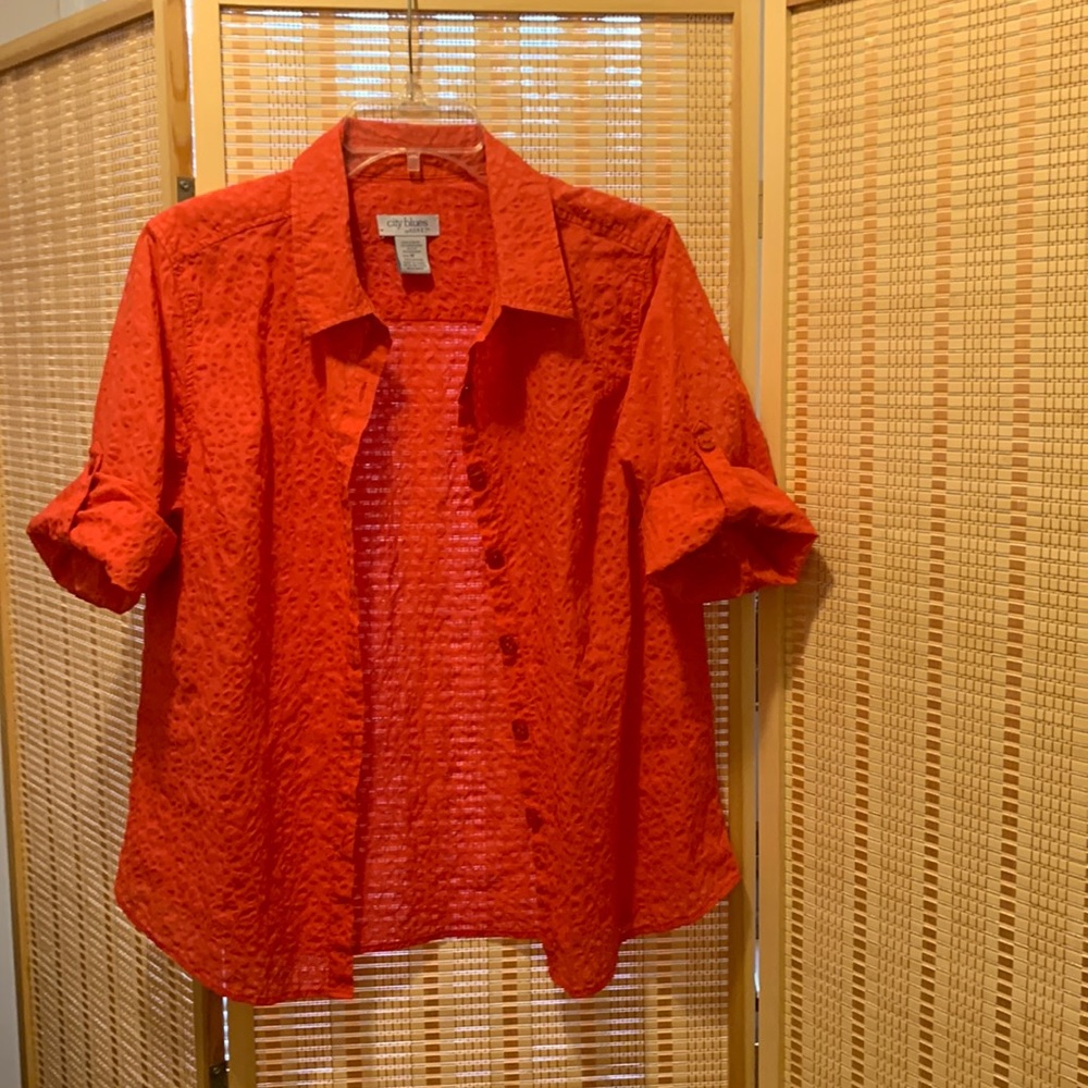 city blues by KORET button down top. Size medium.